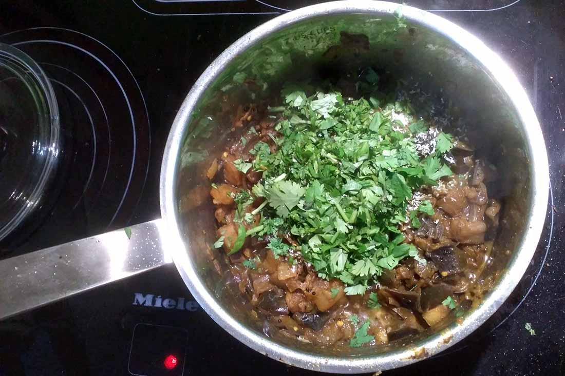 Auberginie Sabji final